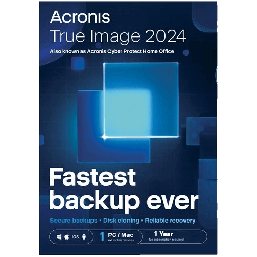 Acronis True Image Essentials 2024 - 1-Year / 1-Device