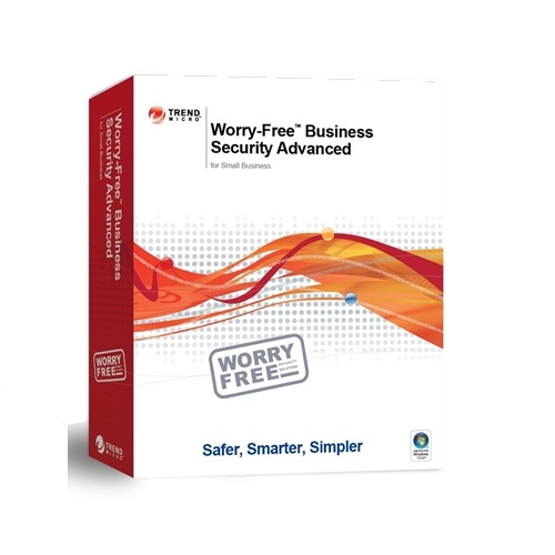 Trend Micro Worry Free Business Security Advanced 1 Year 1 User 